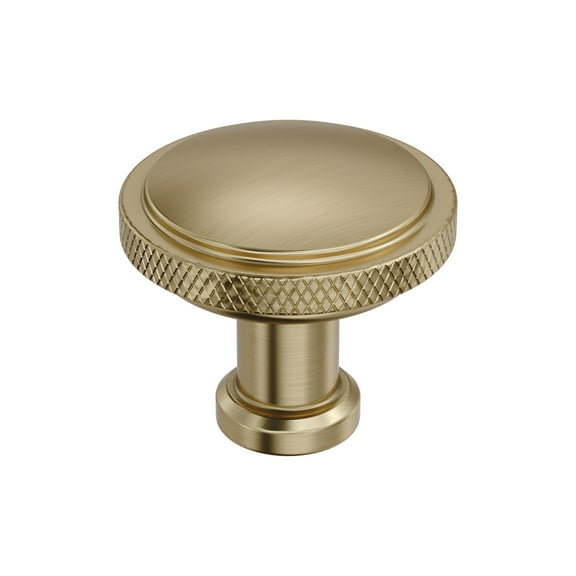 Amerock Faraday 1-1/4 inch (32mm) Diameter Golden Champagne Cabinet Knob