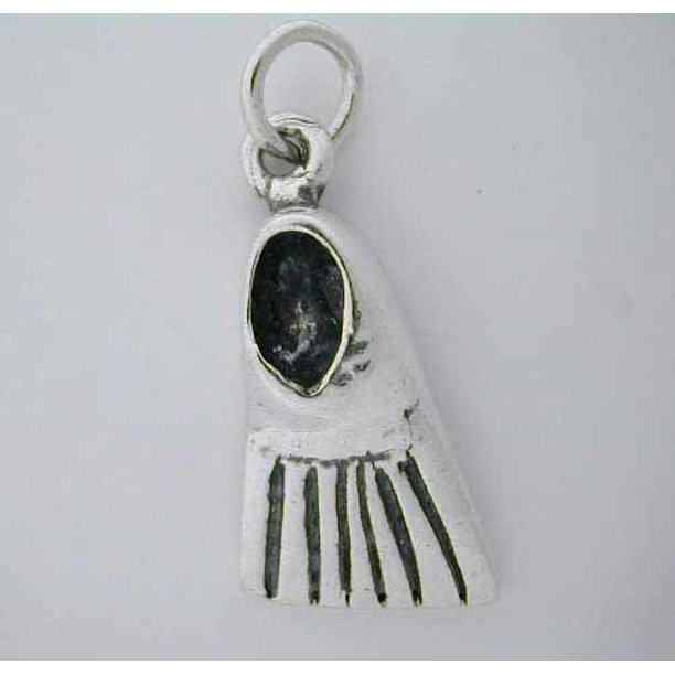 GIFFIH Silver * SCUBA FLIPPER CHARM * Sea Swim