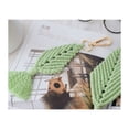 thumbnail image 4 of Jinsinto Macrame Rope, 3mm x 100m Natural Cotton Macrame Yarn, Twine Rope for DIY Braided, Plant Tapestry Flag Hanger Craft Hanging Decoration Gift Wrapping, Light Green, 4 of 5