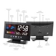thumbnail image 4 of Electric Desktop Clock Electronic Alarm Colorful LCD Backlight Screen Digital Clock Date Time Calendar Desk Watch, 4 of 6