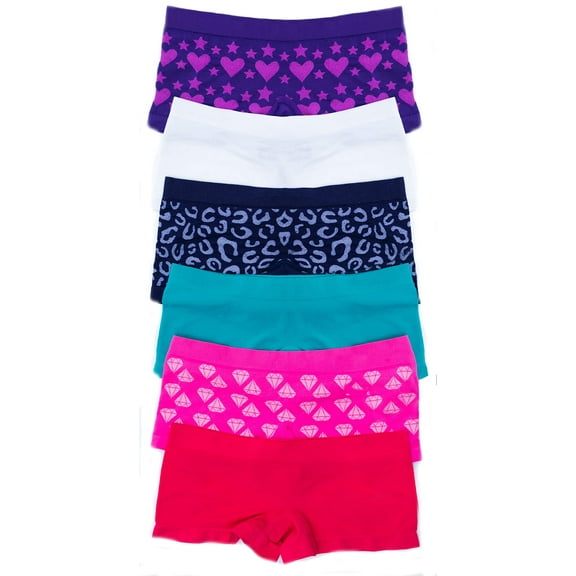 Just Love Seamless Comfort Girls Panties, Pack of 6