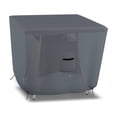 thumbnail image 5 of Square Patio Table Cover 12 Oz Waterproof 100% Weather Resistant Outdoor Square Table Cover with Air Pocket and Drawstrap for Snug Fit (Grey, 29" H x 46" W x 46" D), 5 of 7