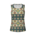 thumbnail image 2 of Rocae Traditional Tribal Aztec1 for Women's Workout Tank Top Lightweight Sleeveless Fit Tops- Moisture-Wicking, BreathableLarge, 2 of 9