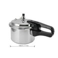 thumbnail image 3 of Estbridge 3L Pressure Canner With Release Valve Aluminum Canning Cooker Pot Stove Top Instant Fast Cooking Stewing Locking Lid, 3 of 8