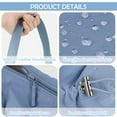 thumbnail image 5 of BadPiggies Women's Crescent Shoulder Bag Nylon Underarm Purse Casual Crossbody with Adjustable Strap (Blue), 5 of 11