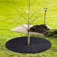 thumbnail image 2 of Soft Nonwoven Tree Rings Cover Weeding Barrier Mat Enhances Soil Suitable For Trees Shrub, 2 of 13