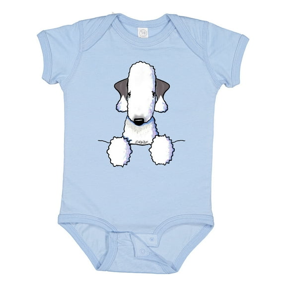 Inktastic Bedlington Terrier Boys or Girls Baby Bodysuit