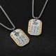thumbnail image 4 of Collar con Amuleto Yashi de Acero Inoxidable Anubis y Ojo de Horus AL4534-Gold, 4 of 4
