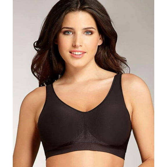 BALI BLACK COMFORT WOMEN'S REVOLUTION BRALETTE, SIZE US SMALL, NWOT