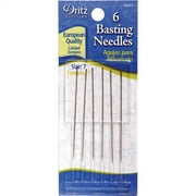 Dritz Quilter's Basting Needles, 6 Count