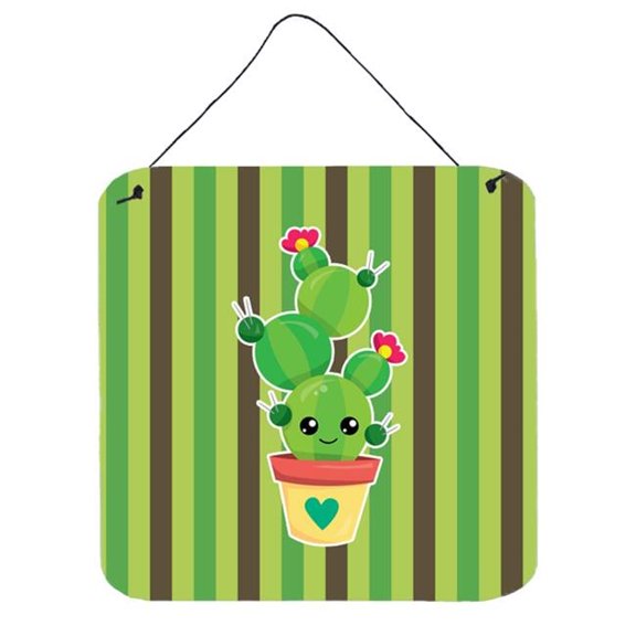 Cactus Stripe Wall or Door Hanging Prints