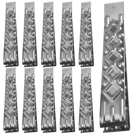 

12Pcs Professional Fish Tweezers Convenient Chicken Tweezers Compact Fish Bone Tweezers