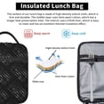 thumbnail image 5 of America Us Flag Retro Insulated Lunch Bag for Men Women Reusable Compact Cooler Tote Lunchbox, 5 of 7