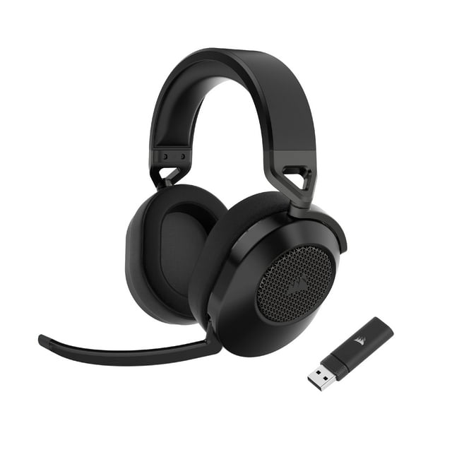 Auriculares para juegos Corsair HS65 inalámbricos con Bluetooth - Carbon
