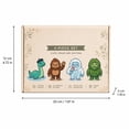 thumbnail image 2 of Cute Cryptid 3D Beaded Animal DIY Kit, 4-Piece Loch Ness Monster Bigfoot Yeti Shennongjia Wildman Beaded Creature Craft Set,  for Adults Teens Beginners, Fun Relaxing Art Project & Collectible Gift, 2 of 8