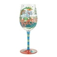 thumbnail image 2 of Lolita Life on Vacation Wine Glass 9in H, 2 of 5