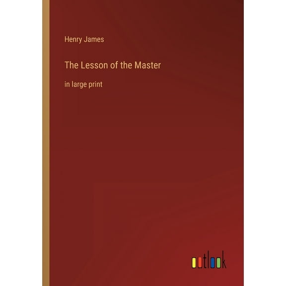 The Lesson of the Master : in large print (Paperback)