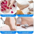 Handle Callus Shaver Foot Callus Remover with 20Pcs Replacement Blades
