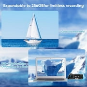 ORDRO 4K 30FPS Video Camera 64MP Photo 3” 270° Screen Digital Camcorder for Vlogging Youtube