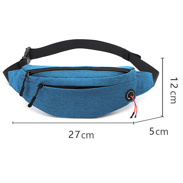 Fanny Pack Waist Bag: Runner Small Hip Pouch Bum Bag Running Fannie Pack  Phanny Fannypack Waistpack Bumbag Beltbag Sport Slim Fashionable for  Jogging