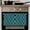 Green, variant on Teal Green Moire Waves Kitchen Towels Set of 2, Water Absorbent Dish Towel, Modern Abstract Art Geometric Decorative Hand Towels - Quick Drying Cloth for Cooking Baking, 18x28 Inch