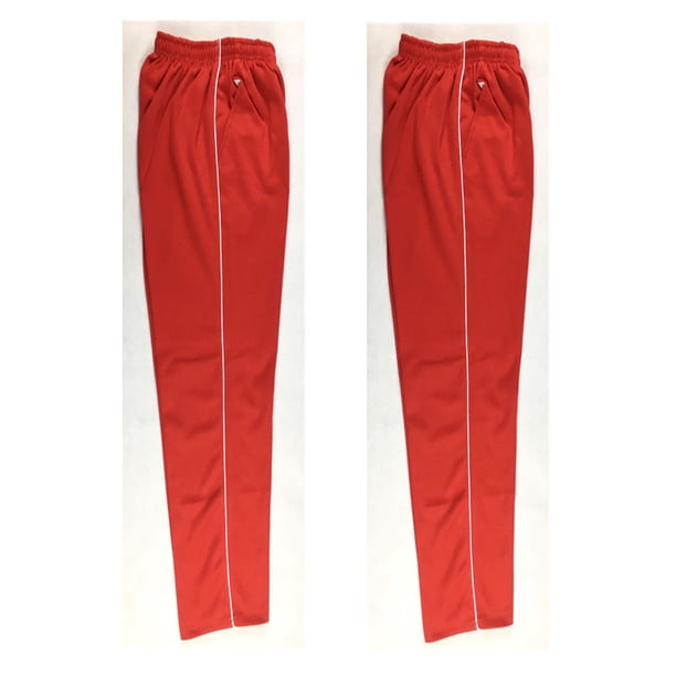 Pantalones de uniforme de verano para hombres y mujeres, un bar con borde blanco, pantalones de escuela secundaria azules para estudiantes de secundaria, pantalones escolares de primavera y otoño de