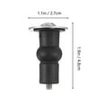 thumbnail image 5 of 12 Pcs Toilet Screw Smart Seat Cover Screws Replacement Accessories Lid Bolts Fixing, 5 of 6