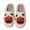 1-Orange, variant on Halloween Slippers for Womens Mens Plush Warm Non- Slippers Pumpkin Skeleton Ghost