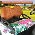 thumbnail image 7 of Golf Cart Seat Covers Club Car, Machine Washable Golf Cart Seat Blanket Towel 51'' x 31'', Universal Fit All EZGO, Yamaha, Icon and More 2-Seat Golf Carts Essentials, 7 of 7
