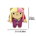thumbnail image 2 of 9.4" Hello Kitty Plush, Hello Kitty Nicki Minaj Singers Doll, 53th Anniversary Commemoration, Cute Cat Pillow Plush Hello Kitty Stuffed Animals Plush Toy, Birthday Christmas Gifts for Kids Gilrs, 2 of 2