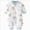 A90--Light Blue, variant on 3-6 Months Preemie Sleep & Play One-Piece Bodysuit Newborn Infant Baby Boy Girl Cotton Print Romper Jumpsuit Playsuits Outfits Pink Infant Gift