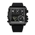 thumbnail image 1 of Dual Display Electronic Quartz Watch for Men, Precision Timing & Waterproof Design, 1 of 9