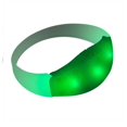 thumbnail image 1 of Blinkee RBFBL-GR&# Bracelet en Caoutchouc Givré 44; Vert, 1 of 1