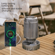 thumbnail image 2 of Lámpara de camping con ventilador Solar, interruptor de estiramiento portátil, lámpara de camping con batería de litio, lámpara BMW de carga directa USB, 2 of 5