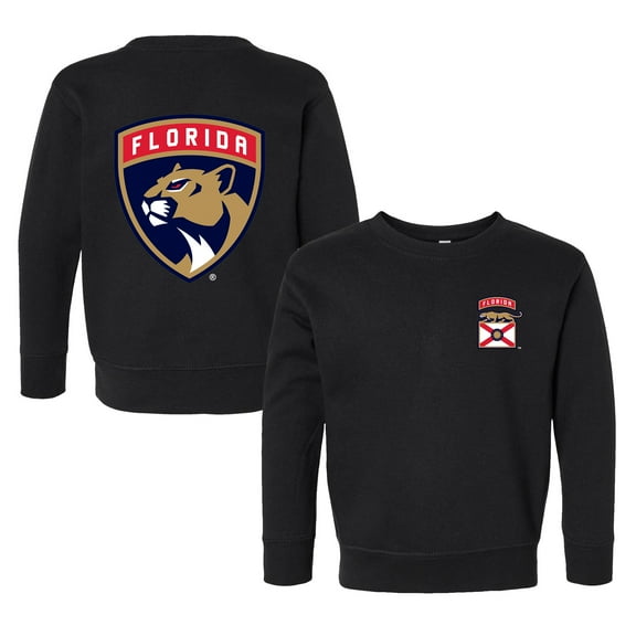 Toddler Chad & Jake Black Florida Panthers Pullover Sweatshirt