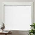 thumbnail image 6 of Biltek Cordless Top-Down & Bottom-Up Cellular Honeycomb Pleated Blinds Sheer Shades, Child & Pet Safe - White, 18"W X 64"H, 6 of 9
