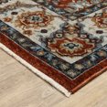thumbnail image 6 of Oriental Weavers Aberdeen Area Rug - 562R1 - 5'3" x 7'6" - in Red/ Ivory - Vintage Inspired, Stain Resistant, Family and Pet Friendly , Bedroom, Office Rug, 6 of 10