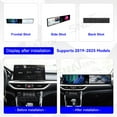 thumbnail image 2 of SNATEEN Dual 12.3 inch Carplay Screen/Radio/Multimedia Player for Kia K3 2019-2025 Universal Car Navigation/GPS Upgrade Headunit Android Display 1080P Touch Screen Replace System, 2 of 9