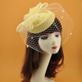 thumbnail image 2 of Fascinator Hat Veil - Bowknot Hair Clip Fascinator Fascinator, 2 of 6