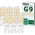thumbnail image 1 of 6 uds luz cálida G9 lámpara LED cuentas pin pequeña bombilla G4 alto brillo fuente de luz de ahorro de energía 220V bombilla de maíz de cerámica de alto voltaje, 1 of 1