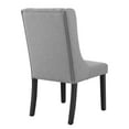 thumbnail image 6 of Modway Renew Parsons Performance Velvet Dining Side Chairs - Set of 2 in Navy, 6 of 9