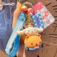 thumbnail image 1 of LLavero de cámara Sanrio de dibujos animados, Hello Kitty, exquisito My Melody Pochacco Cinnamoroll, colgante de Bolsa Escolar Kuromi Fivean unisex, 1 of 2