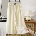 thumbnail image 2 of Hessimy Girl'S Flare Jegging Jeans Cargo Pants Big Kids Autumn Winter Spring Summer Daily Casual Pants Jeans (Beige,6-12 Months), 2 of 4