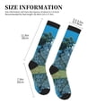 thumbnail image 3 of Compression Socks for Men Women -Cracked Earth Head Tree Knee High Compression Stockings for Men Women, 3 of 5