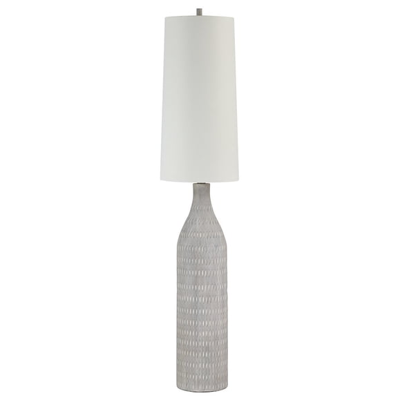 Everren Crimsom 66.5" Height Floor Lamp, Cream