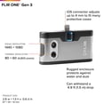thumbnail image 3 of Cámara termográfica FLIR ONE Gen 3 para teléfonos inteligentes iOS, 3 of 7