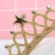 thumbnail image 5 of 2 piezas de diadema con corona SSuperp para niña regalo de cumpleaños tiara de princesa plata oro, 5 of 5