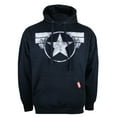 thumbnail image 1 of Captain America Chandail à Capuchon Logo pour Hommes, 1 of 3