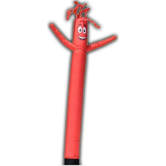 Inflatable Tube Man Guy 6ft - Solid Red Color - Body only, Without air Blower