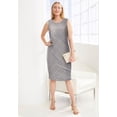 thumbnail image 2 of Jessica London Women's Plus Size Two Piece Single Breasted Jacket Dress Suit Outfit, 2 of 4